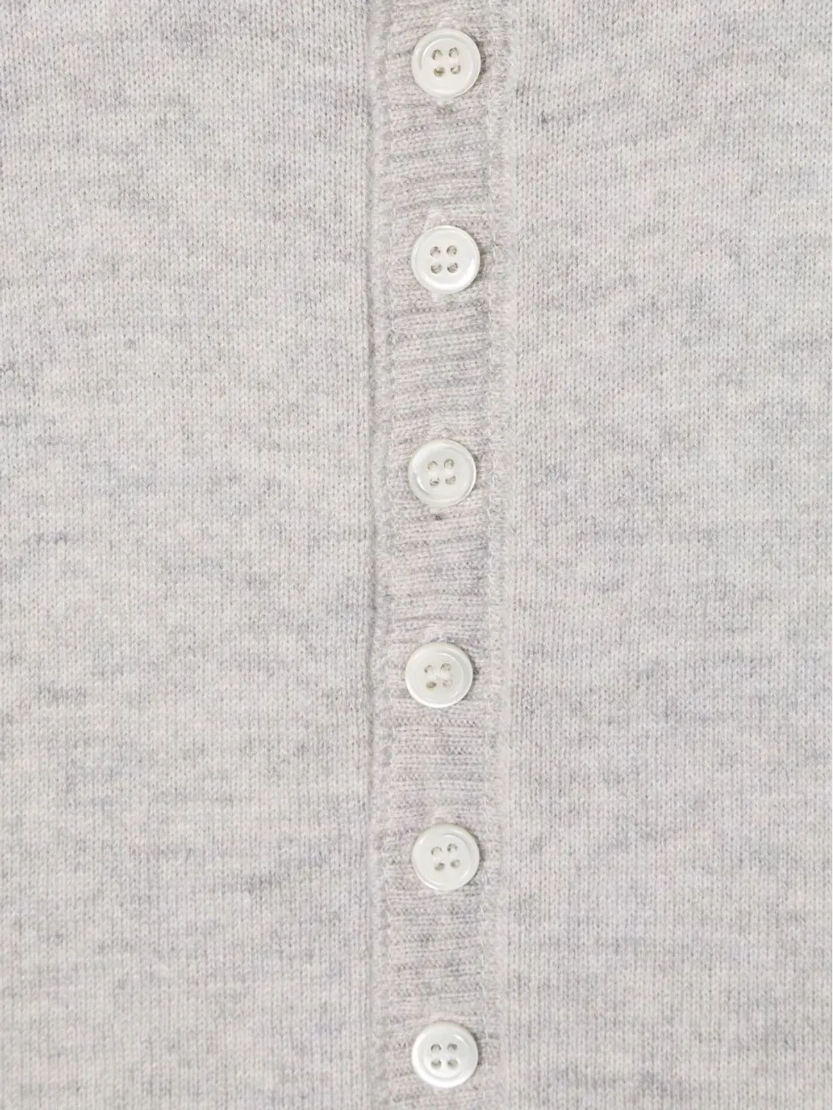 Thom Browne Kids ストライプ柄ウール混紡 ロンパース（グレー） - 画像3