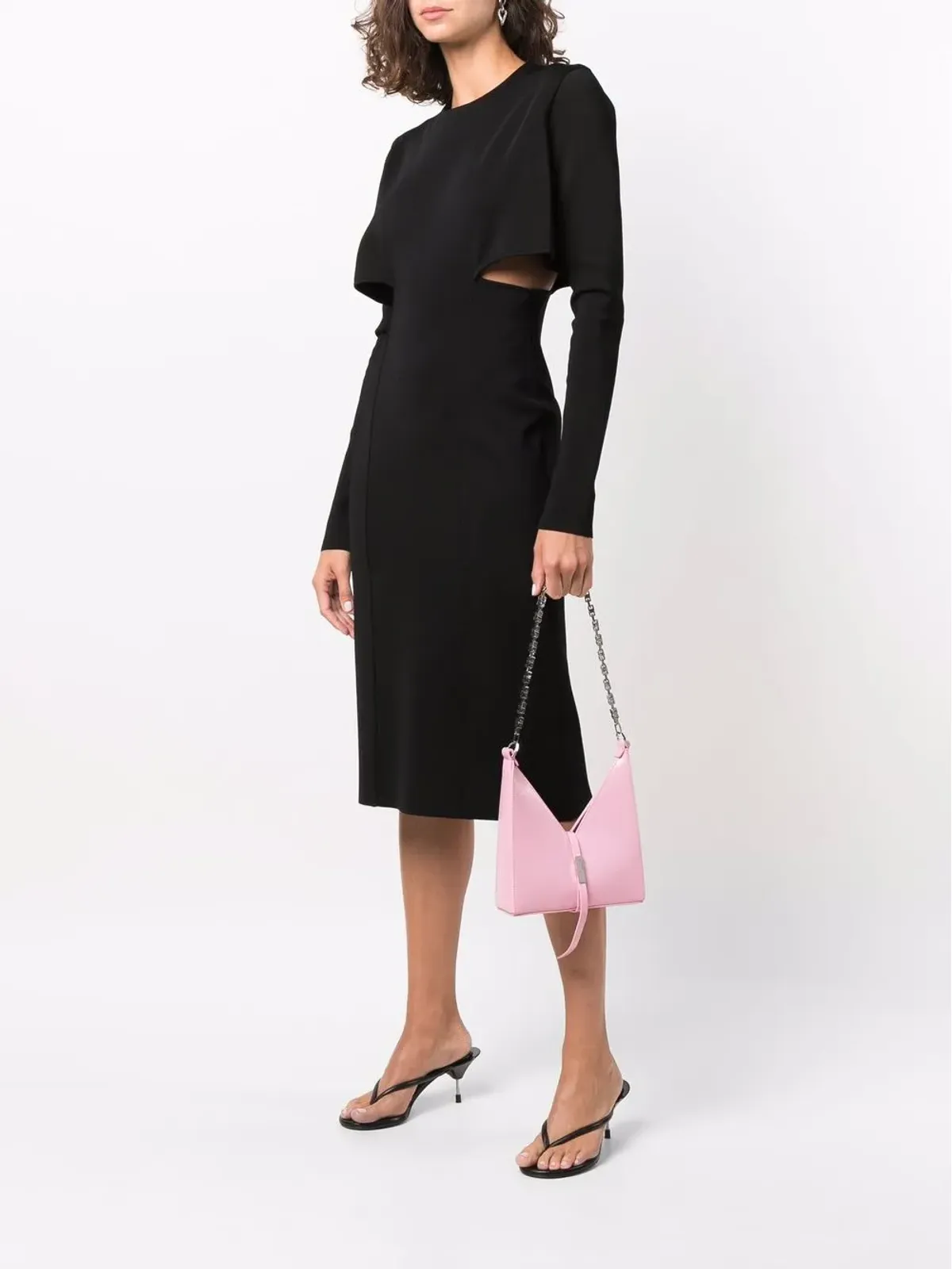 Givenchy カットアウト ショルダーバッグ ピンク - 画像2