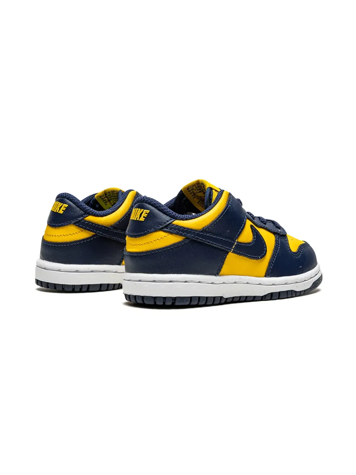 Nike Kids ダンク ロー TD Michigan スニーカー - 画像3