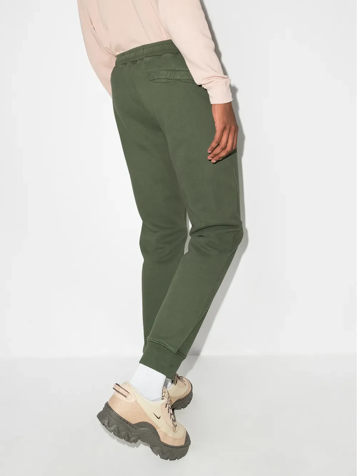 Stone Island テーパード ドローストリング トラックパンツ - 画像3
