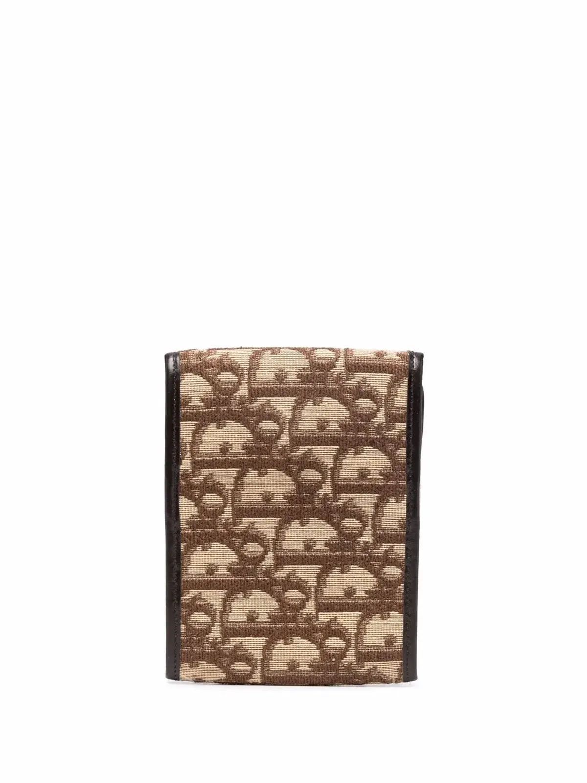 Christian Dior 1970年 トロッター チェックブック・クラッチ - 画像2