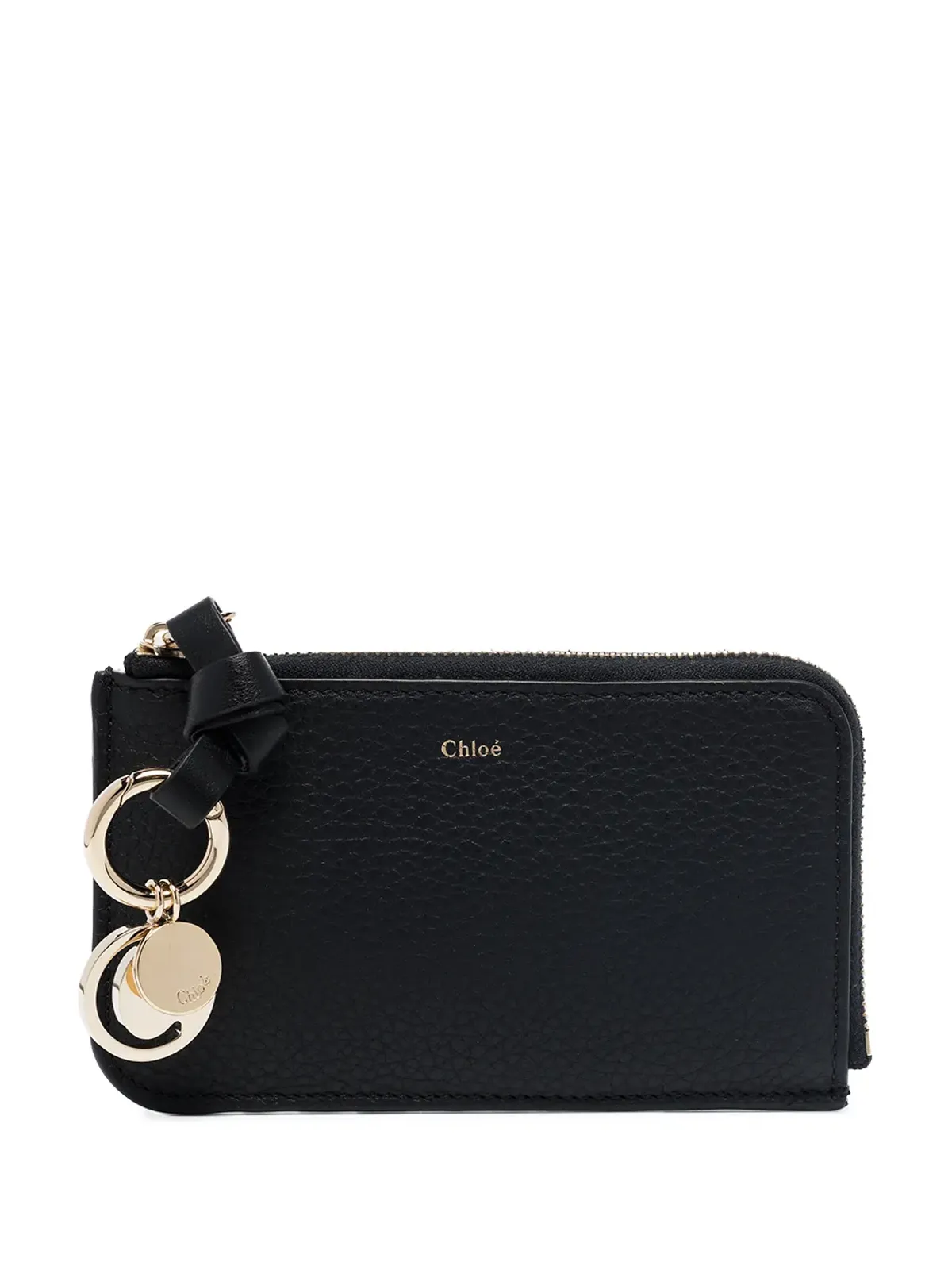 Chloé アルファベット レザー パース - 画像1
