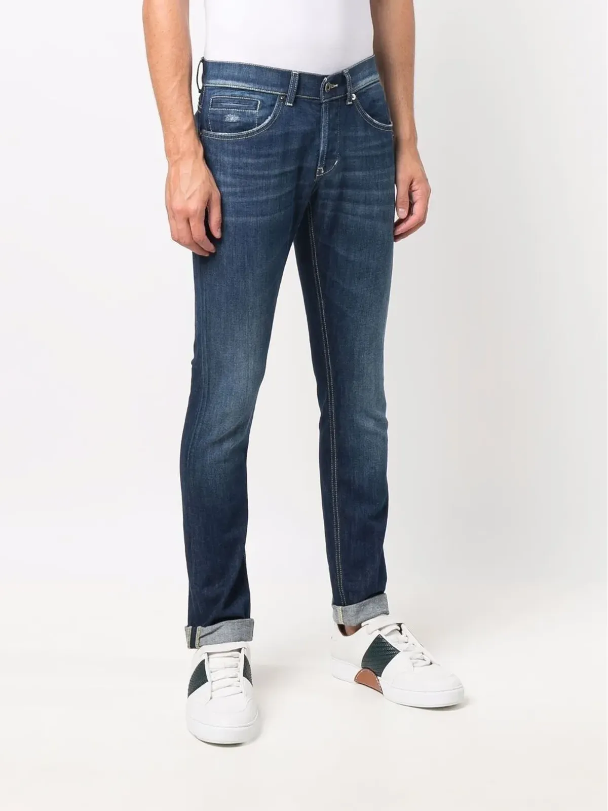 DONDUP ミッドライズ スリムフィット ジーンズ - 画像3