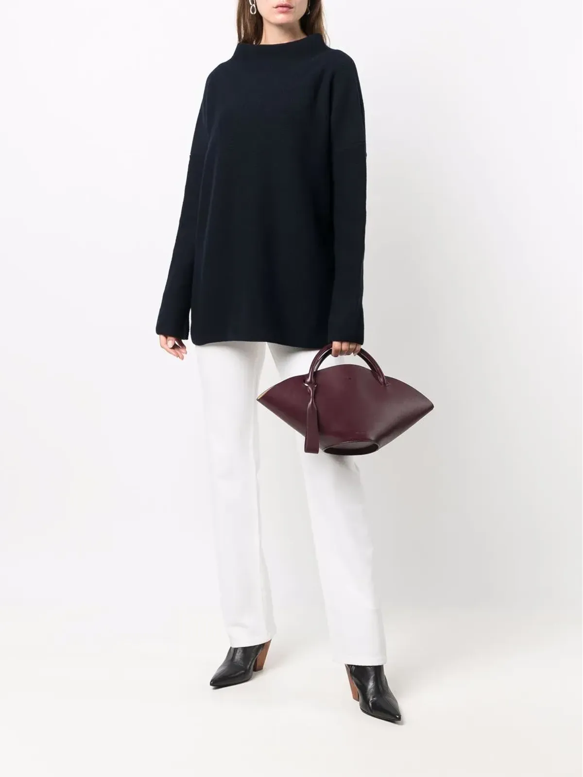 Daniela Gregis ウール モックネックセーター - 画像2