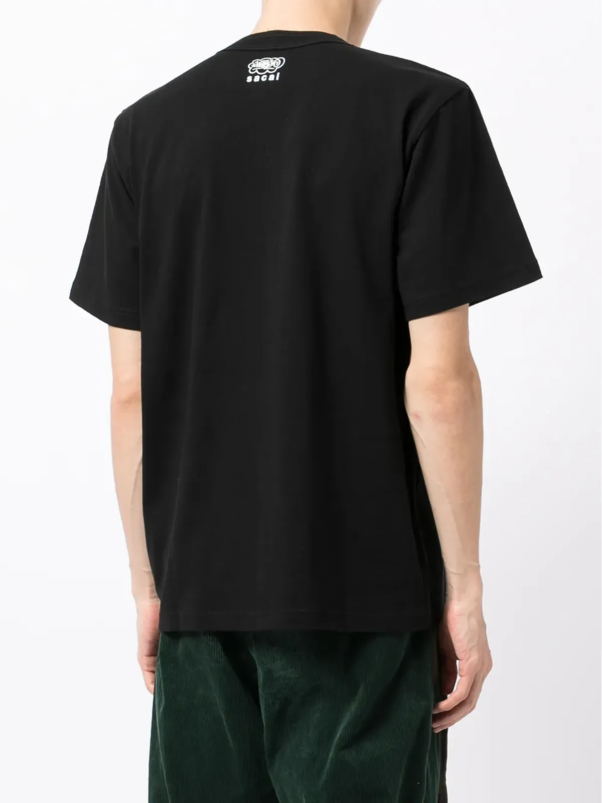 sacai スローガンプリントTシャツ - 画像4
