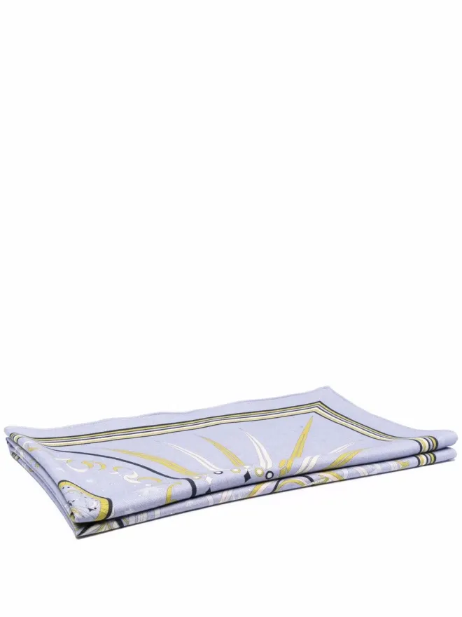 Pucci PUCCI Astrolabioプリント ウールブランケット - Purpleの商品画像