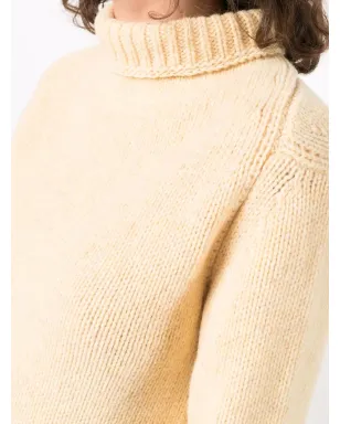 Jil Sander アシメトリックヘム ロールネック ジャンパー - サムネイル5