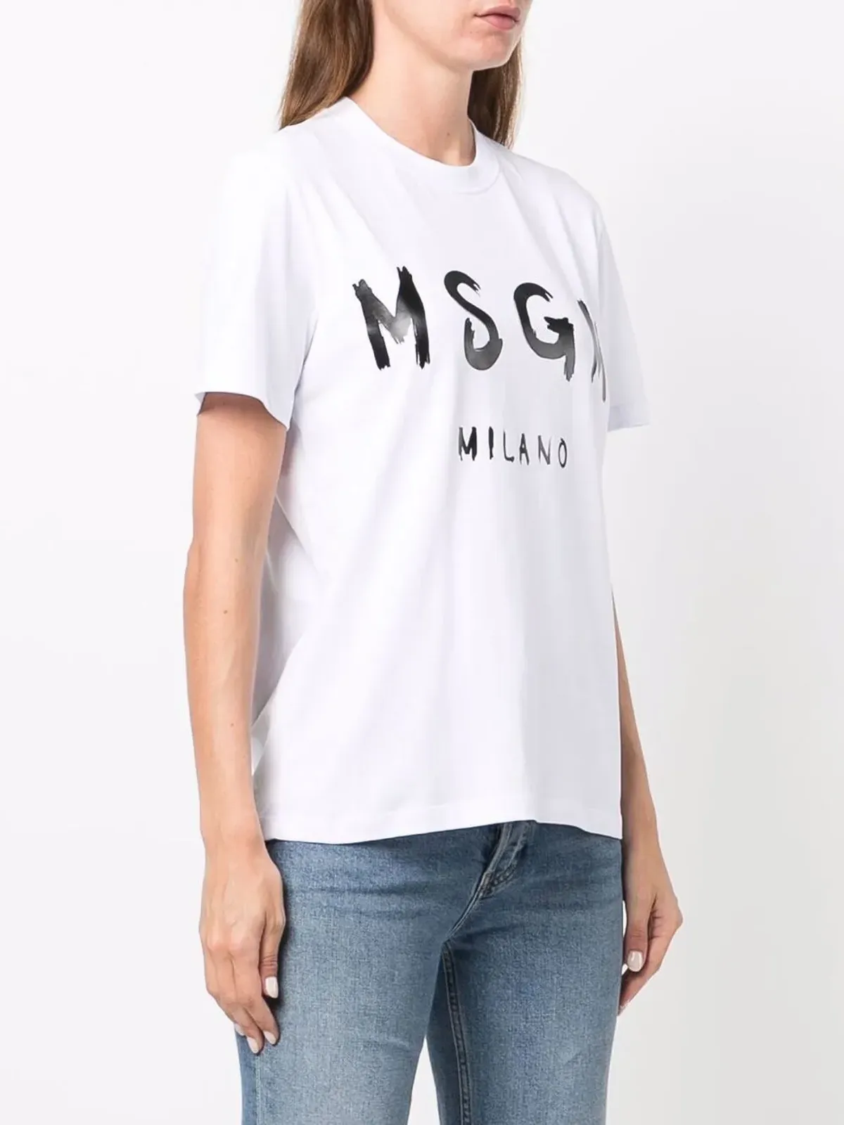 MSGM ロゴプリントTシャツ - 画像3