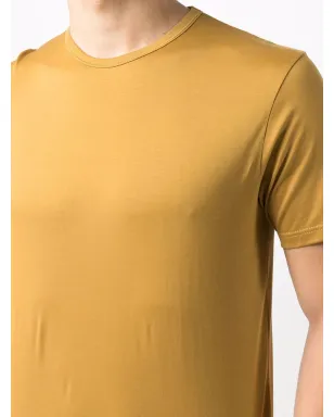 Sunspel 半袖コットンTシャツ - ゴールド - サムネイル5