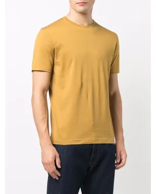 Sunspel 半袖コットンTシャツ - ゴールド - サムネイル3