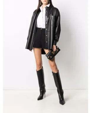 Balmain ロゴ付きレザー クラッチ - サムネイル2