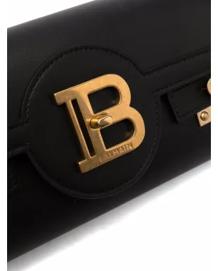 Balmain ロゴ付きレザー クラッチ - サムネイル4