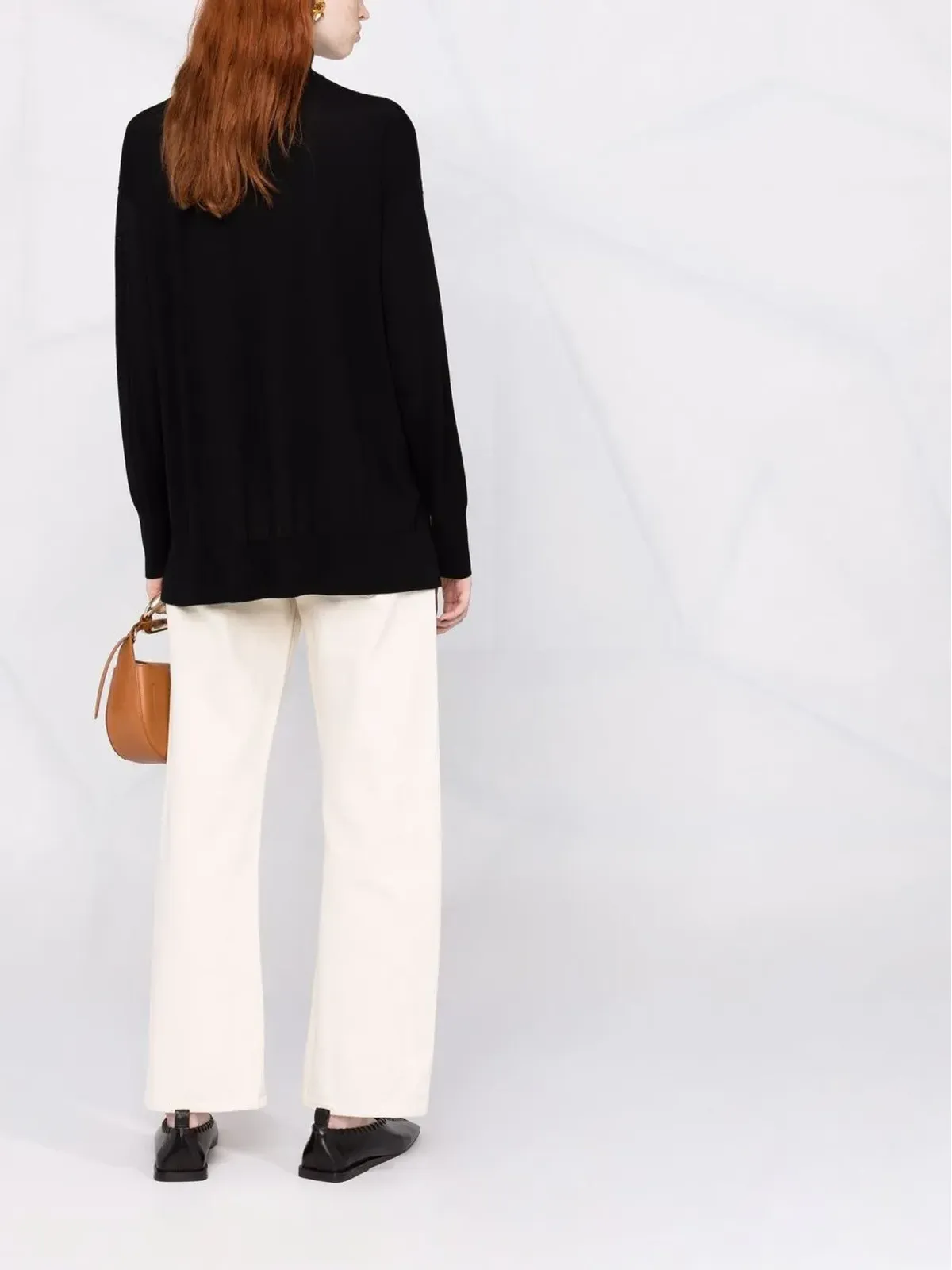 S Max Mara ロールネック・ニットジャンパー - 画像4