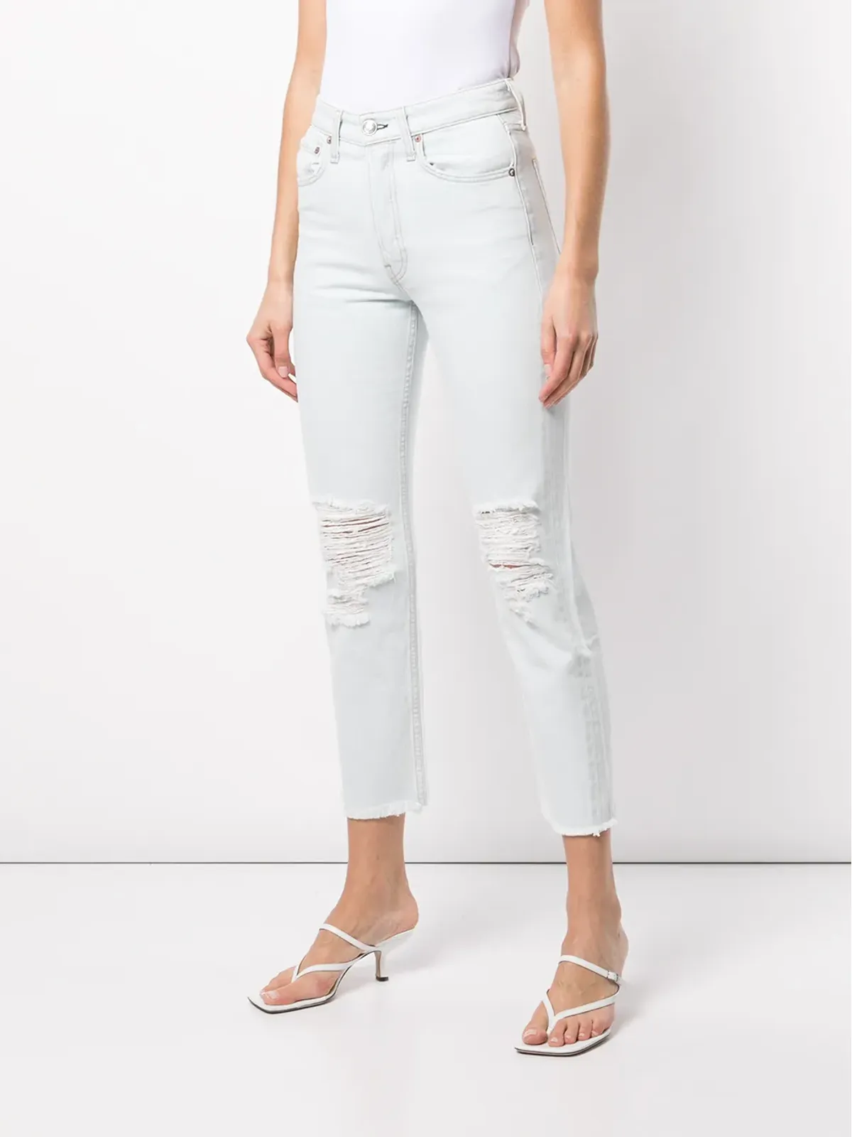 rag & bone Maya ハイライズ スリムカット ジーンズ - 画像3