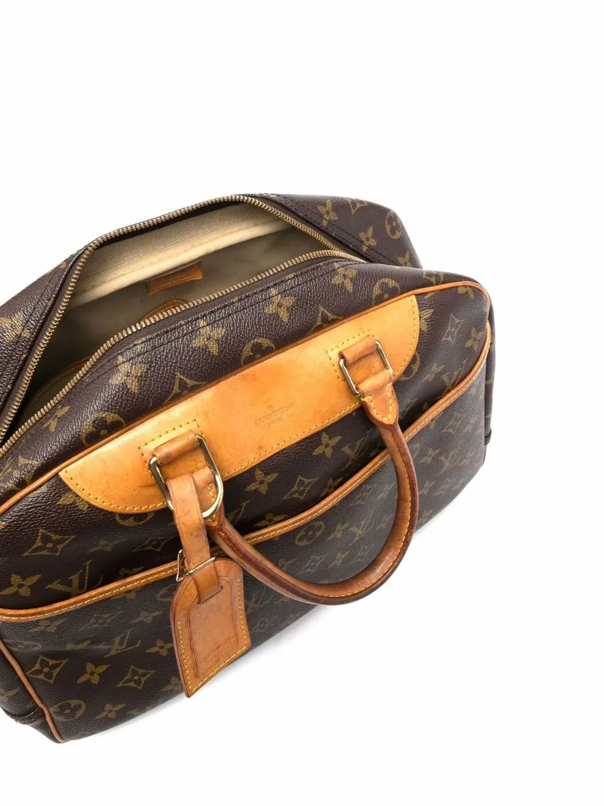 Louis Vuitton Pre-Owned 1990年代モノグラム デュアヴィル ハンドバッグ - Brown - 画像5
