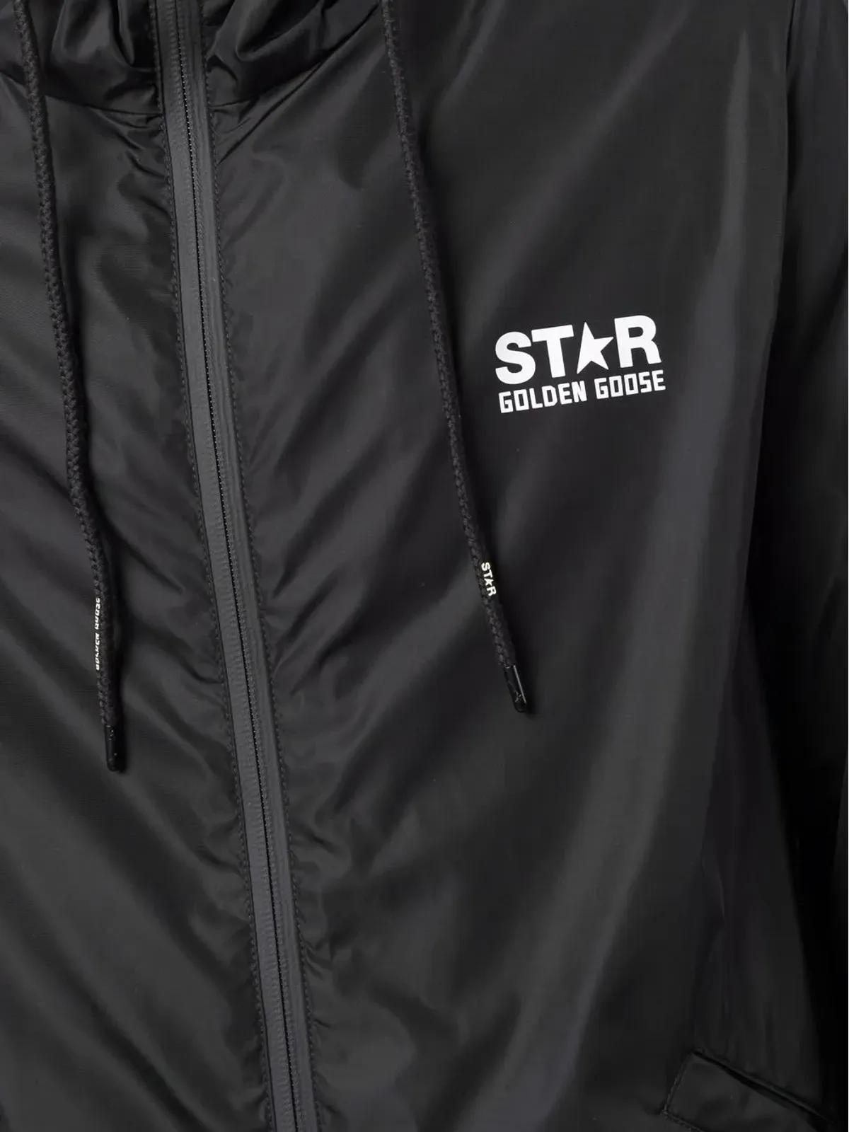 Golden Goose スタープリント ウィンドブレーカー ジャケット - ブラック - 画像5