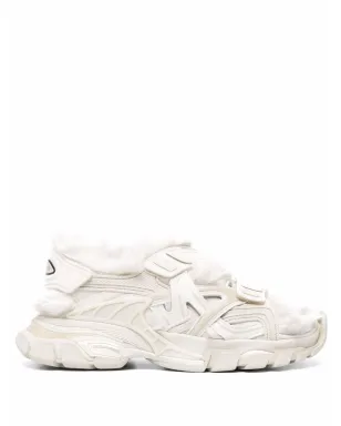 Balenciaga フェイクファー トラックサンダル - サムネイル1