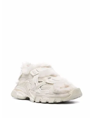 Balenciaga フェイクファー トラックサンダル - サムネイル2