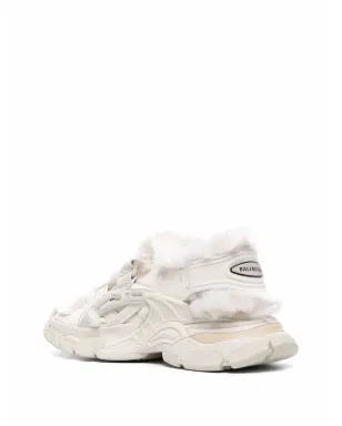 Balenciaga フェイクファー トラックサンダル - サムネイル3