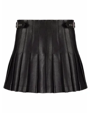 Philosophy Di Lorenzo Serafini プリーツレザー ミニスカート - サムネイル1