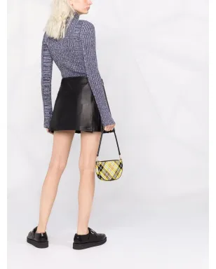 Philosophy Di Lorenzo Serafini プリーツレザー ミニスカート - サムネイル4