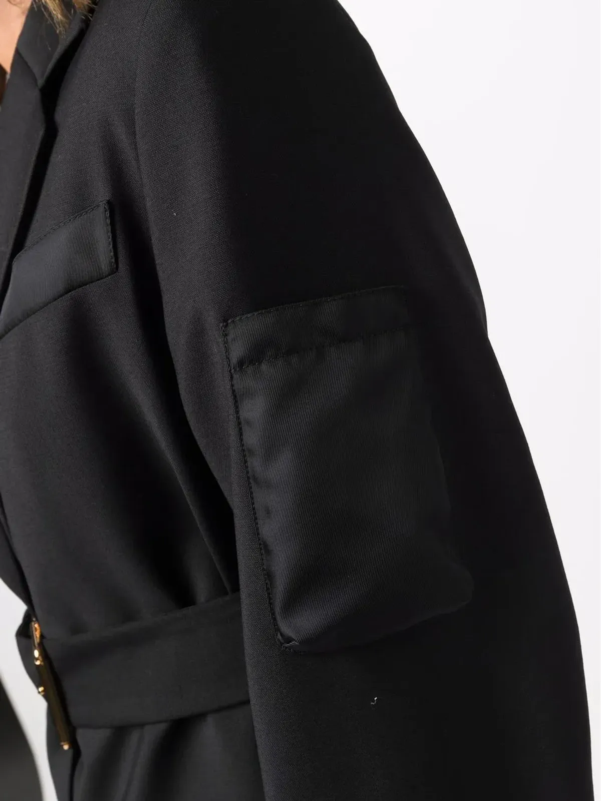 Versace 長袖ベルト付きジャケット - 画像5
