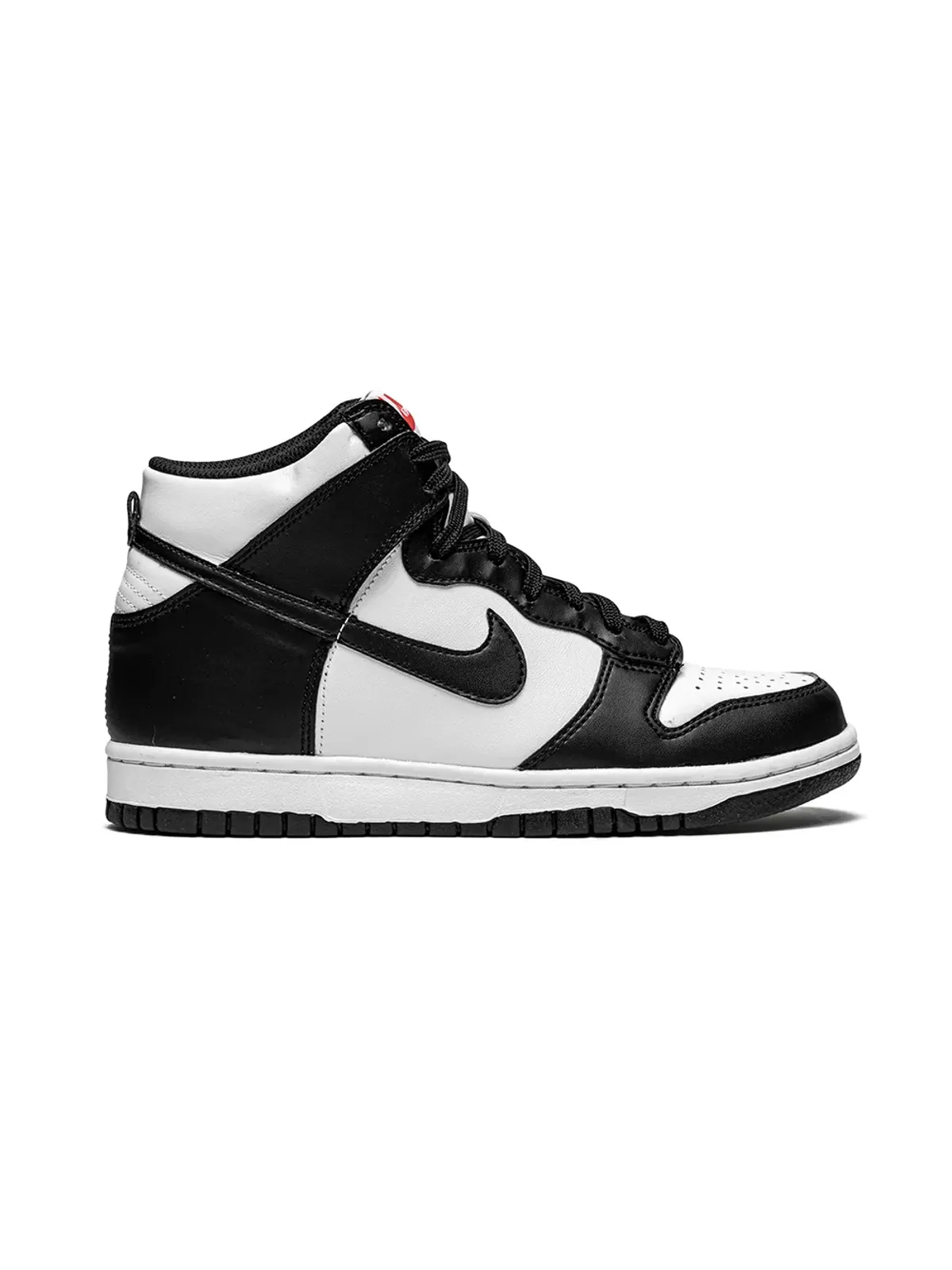 Nike Kids ダンクハイ Panda ブラック/ホワイト スニーカー - 画像2