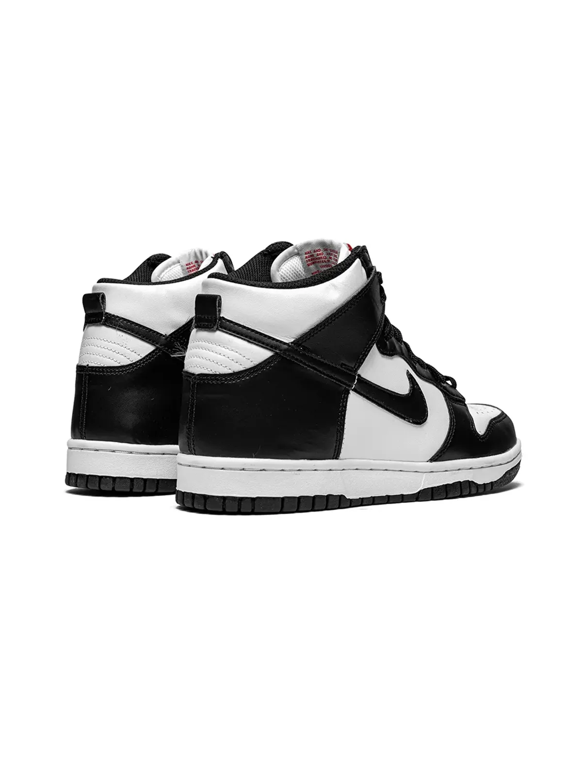 Nike Kids ダンクハイ Panda ブラック/ホワイト スニーカー - 画像3