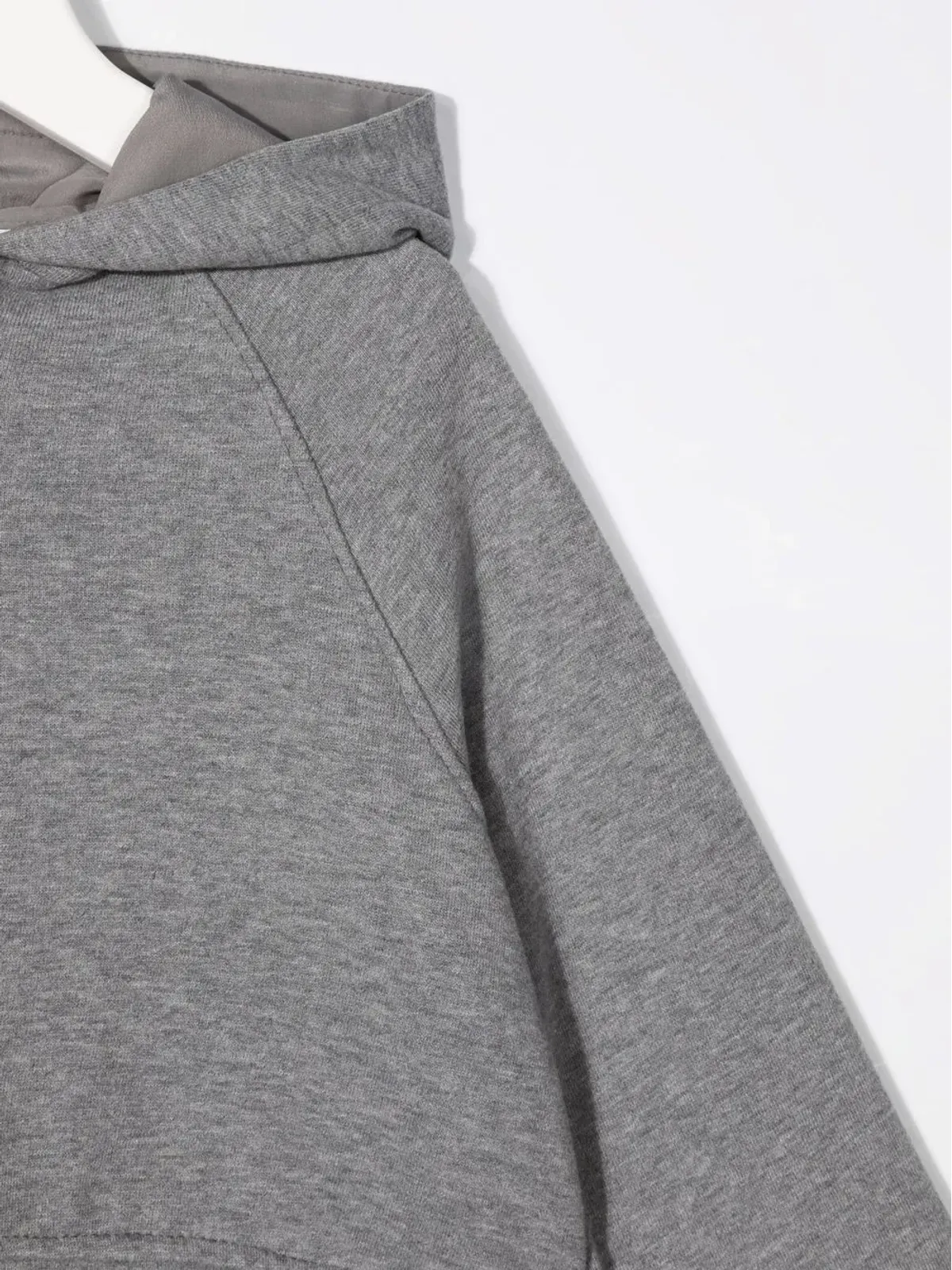 Brunello Cucinelli Kids クロップド プルオーバー パーカー - 画像3