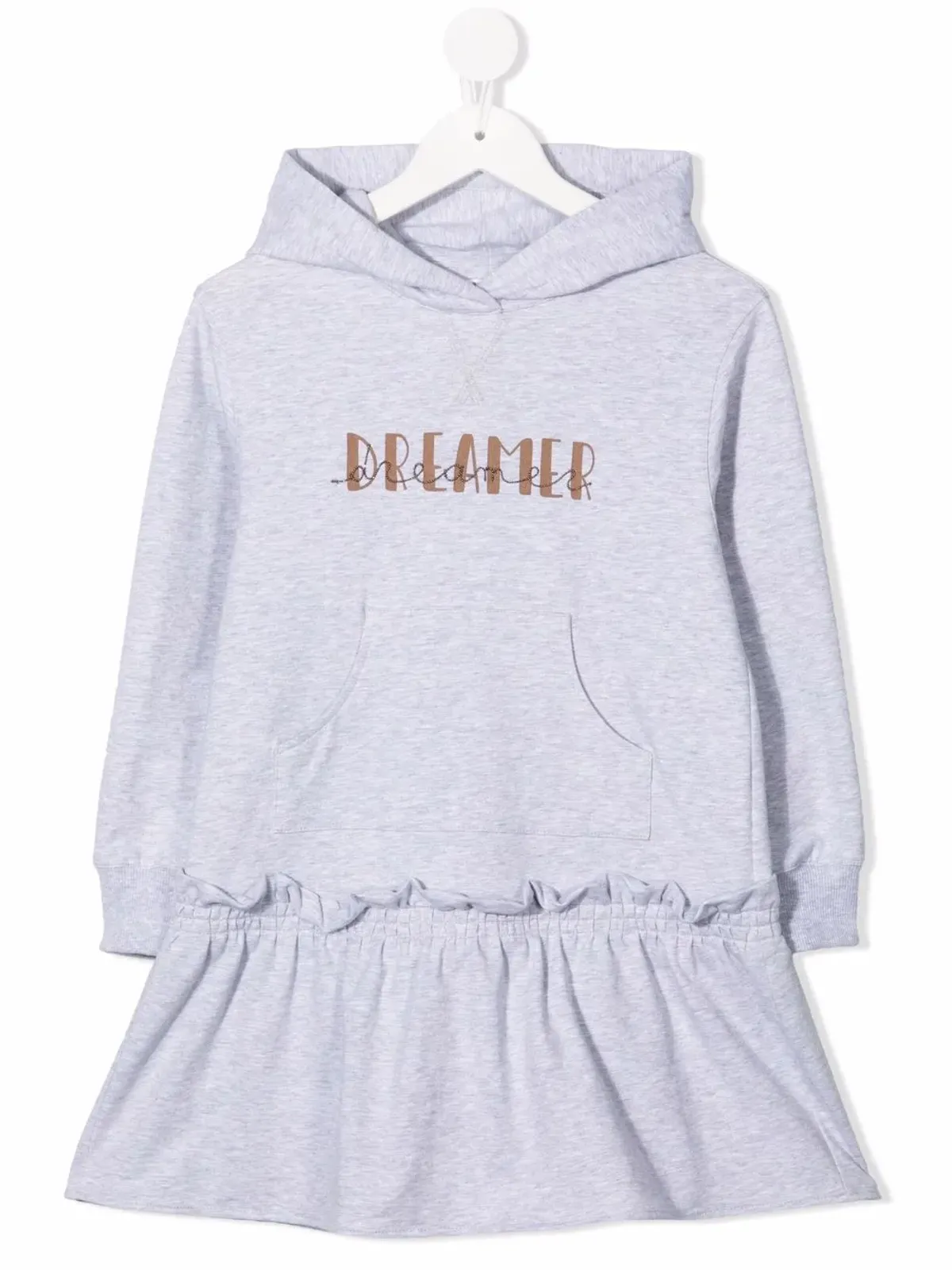 Brunello Cucinelli Kids Dreamer フーディー・ドレス - 画像1