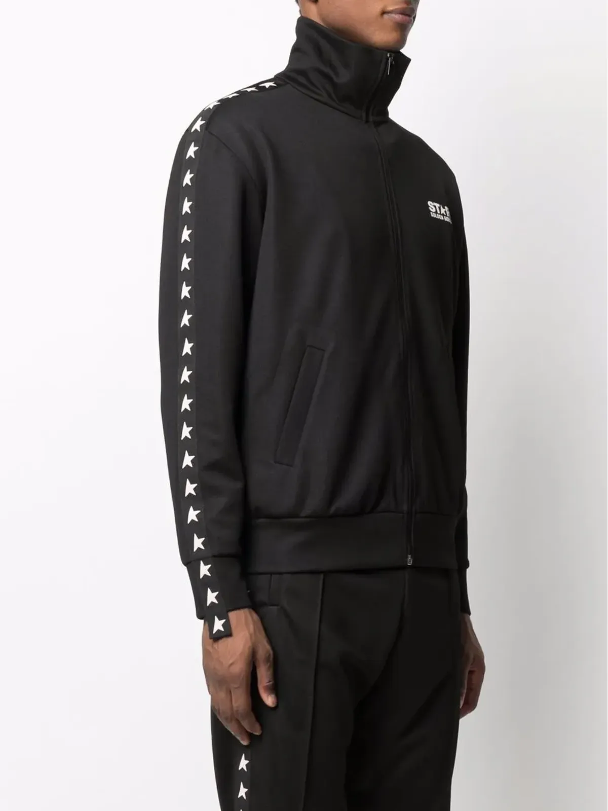 Golden Goose ロゴプリント ジップファスナー付き スウェットシャツ - 画像3