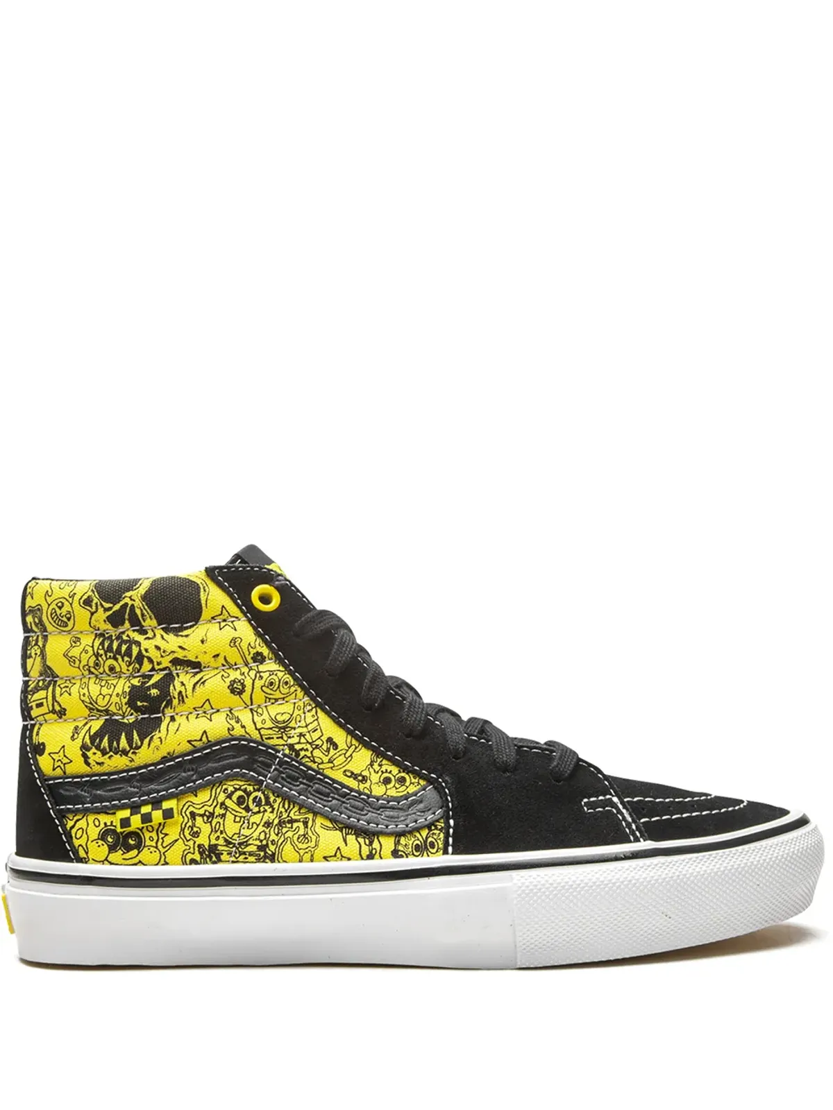 Vans x SpongeBob SquarePants Skate Sk8-Hi スニーカー - ブラック - 画像1