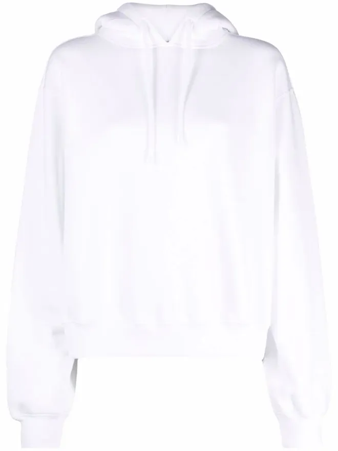 Alexander Wang Alexander Wang ロゴプリント ドローストリング フーディーの商品画像