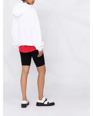 Alexander Wang ロゴプリント ドローストリング フーディー - サムネイル4
