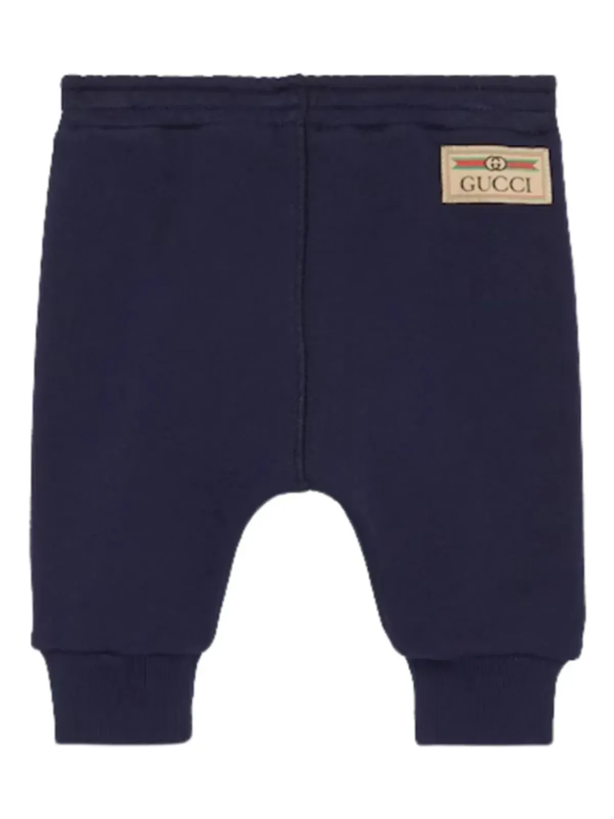 Gucci Kids ロゴパッチ トラックパンツ - ブルー - 画像1