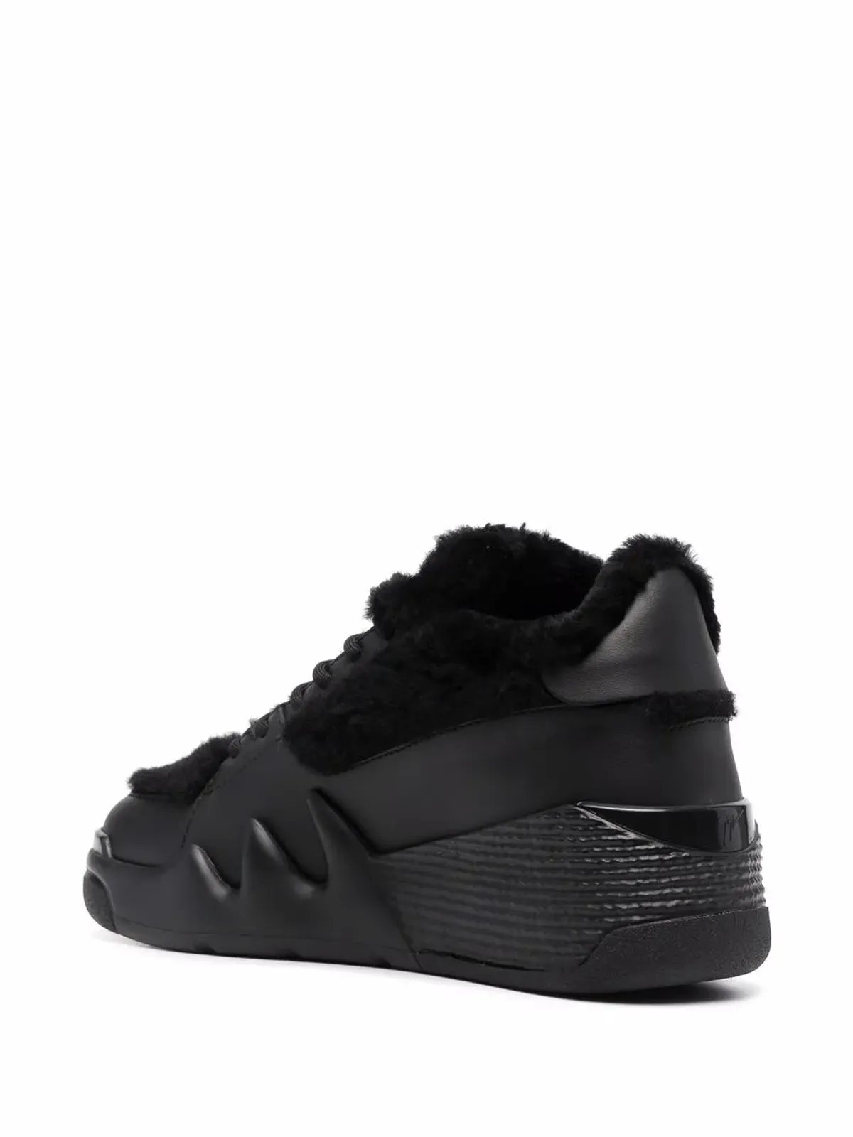 Giuseppe Zanotti タロン シアリングトリム ハイカットスニーカー - 画像3
