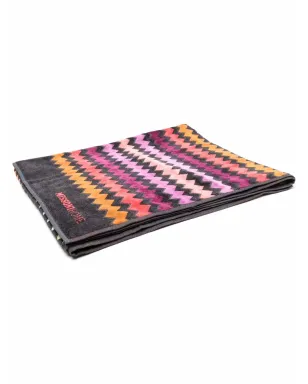 Missoni Home ジグザグ ロゴ ニット コットンタオル - ブラック - サムネイル1