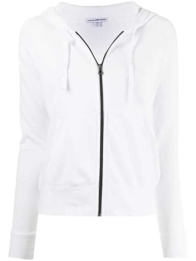 James Perse James Perse ジップ付きドローストリングフーディの商品画像