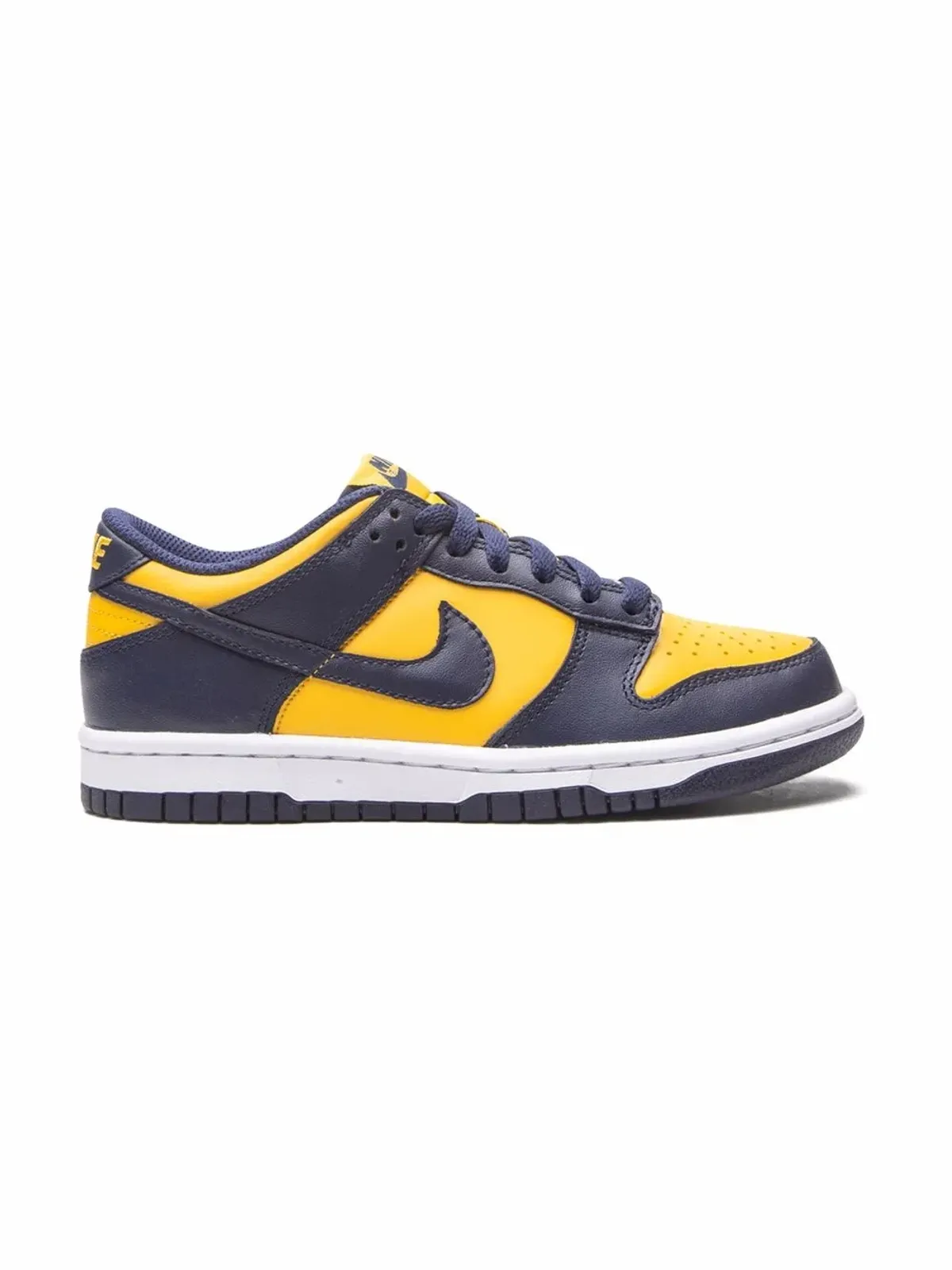 Nike Kids ダンク ロー Michigan 2021 スニーカー - オレンジ - 画像2