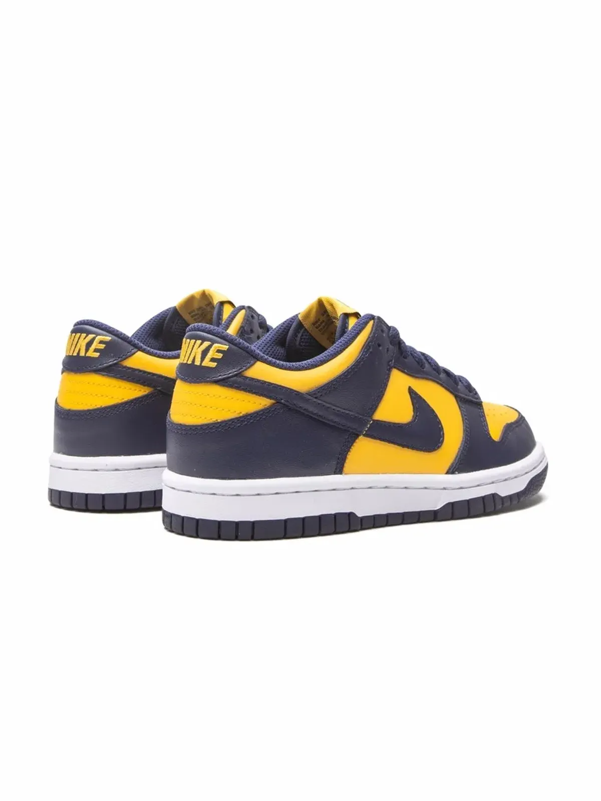 Nike Kids ダンク ロー Michigan 2021 スニーカー - オレンジ - 画像3