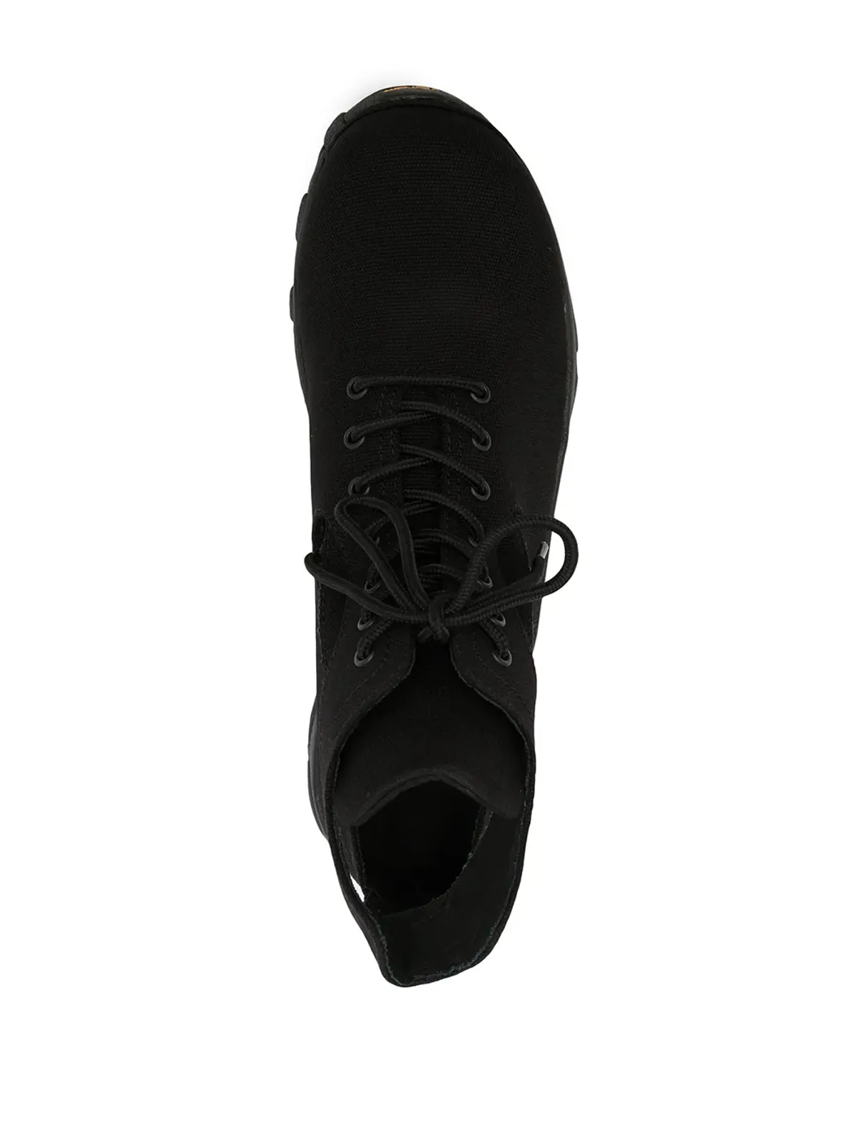 Yohji Yamamoto カットアウトキャンバス ハイカットスニーカー - 画像4