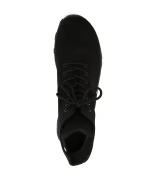 Yohji Yamamoto カットアウトキャンバス ハイカットスニーカー - サムネイル4