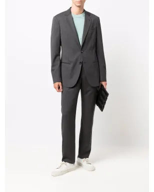 Giorgio Armani スリムフィット ウール ツーピーススーツ - グレー - サムネイル2