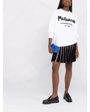 Alexander McQueen ロゴプリント クルーネック スウェットシャツ - サムネイル2