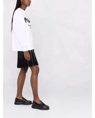 Alexander McQueen ロゴプリント クルーネック スウェットシャツ - サムネイル4