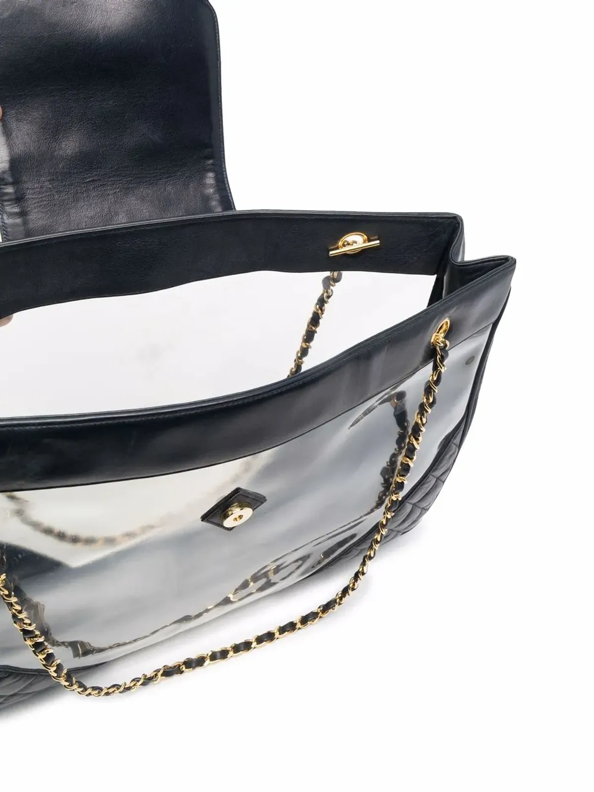 CHANEL Pre-Owned ダイヤモンドキルト ビーチバッグ - 画像5