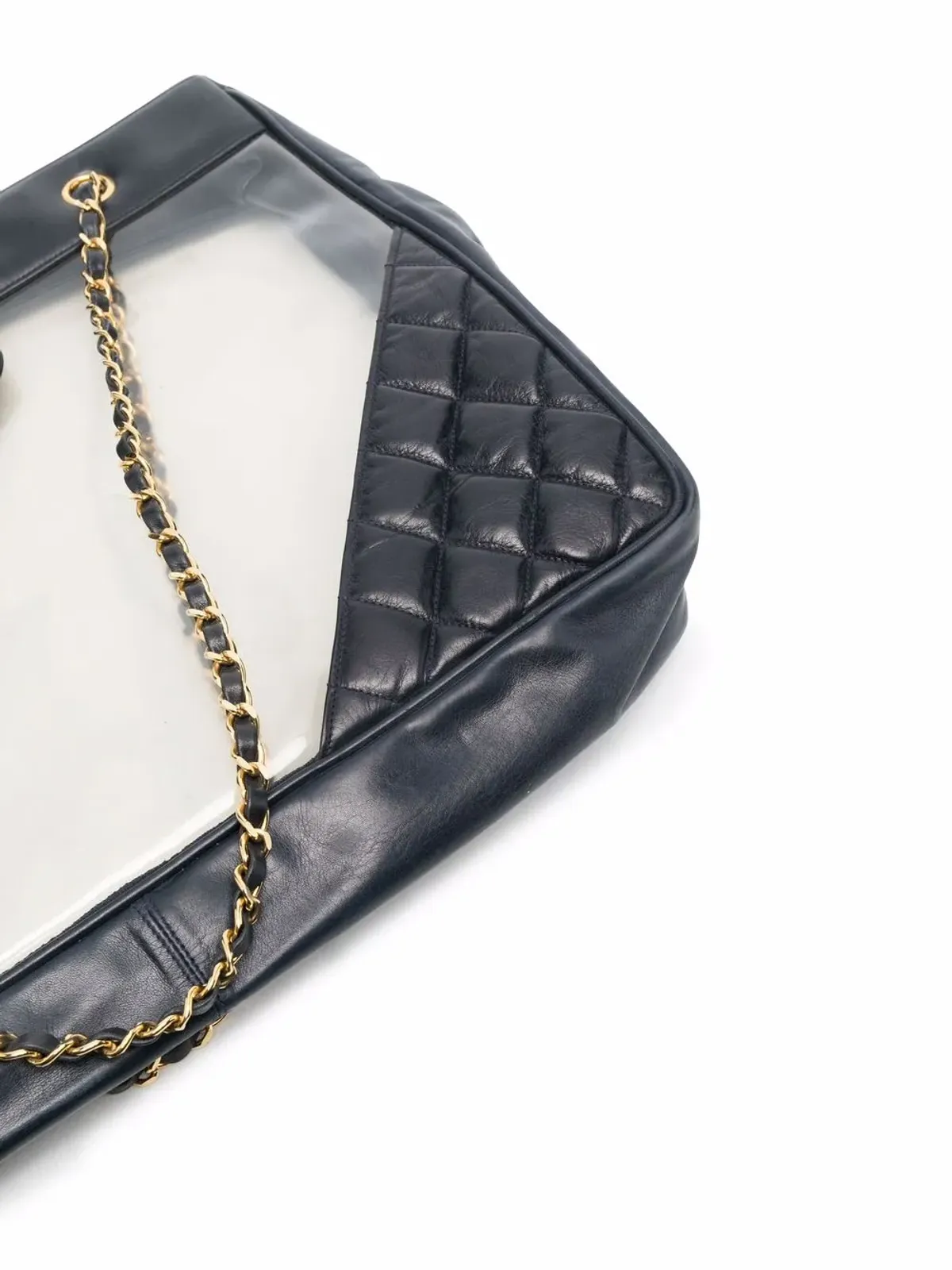CHANEL Pre-Owned ダイヤモンドキルト ビーチバッグ - 画像4