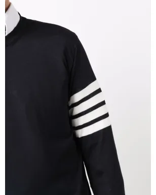Thom Browne 4バー編み込みセーター - サムネイル5
