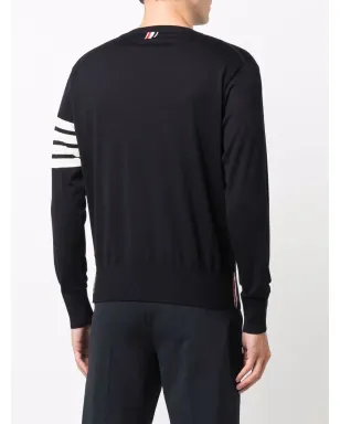 Thom Browne 4バー編み込みセーター - サムネイル4