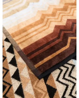 Missoni Home Giacomo バス・ハンドタオルセット 2点 ブラウン - サムネイル2